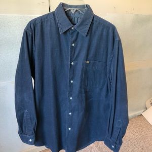 Nautica corduroy button down medium